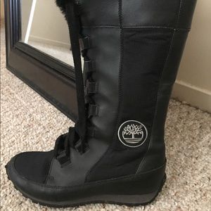 Women’s 7 leather Timberland boots